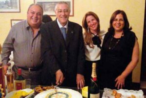 2017-18: Conviviale a casa di Antonio e Marcella Cinque