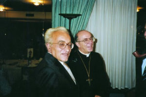 1998-99: Il Presidente Ugo Criscuolo con l’Arcivescovo Mons. Felice Cece