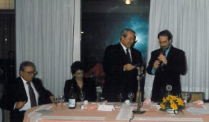 1996-97: Il Presidente Quartuccio con il prof. Raffaele Pallotta d’Acquapendente