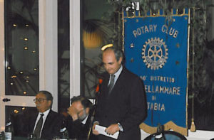 1997-98: Presentazione del libro di Antonio Carosella sugli scavi di Stabiae