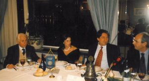 1997-98: Il D.G. della Confindustria, dott.Innocenzo Cipolletta, ospite del Club