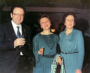 1979-80: Giovanna Carosella con Nicola e Italia Festino