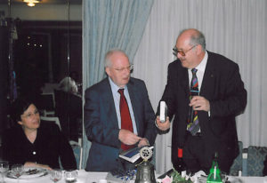 2006-07: Il Presidente Centonze con il prof. Antonio Garzya