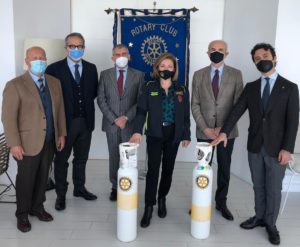 2020-21: Il Club dona 50 bombole di ossigeno per i malati di Covid