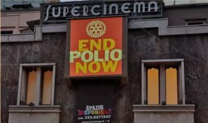 2021-22: Iniziativa del Club per la Giornata Mondiale della Polio